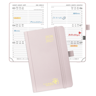 POPRUN 2026-2027 Academic Planner Light Pink