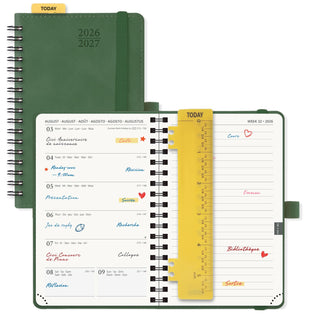 POPRUN 2026-2027 Academic Planner Green
