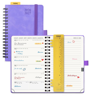 POPRUN 2026-2027 Academic Planner Lilac