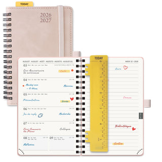 POPRUN 2026-2027 Academic Planner Pink