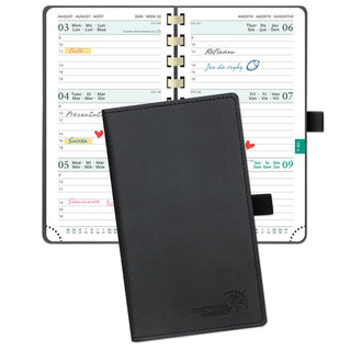 POPRUN 2025-2026 Academic Planner Black