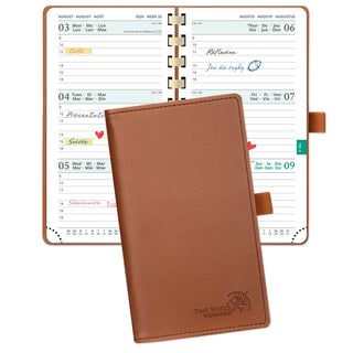 POPRUN 2025-2026 Academic Planner Brown
