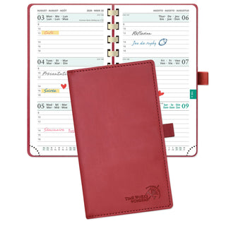 POPRUN 2025-2026 Academic Planner Burgundy