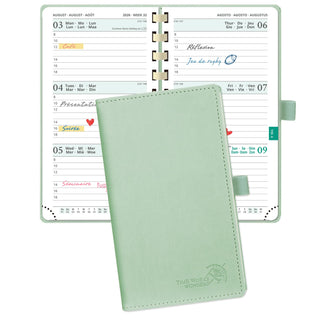POPRUN 2025-2026 Academic Planner Celadon Green