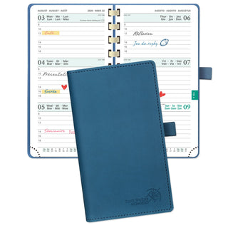 POPRUN 2025-2026 Academic Planner Night Sky Blue
