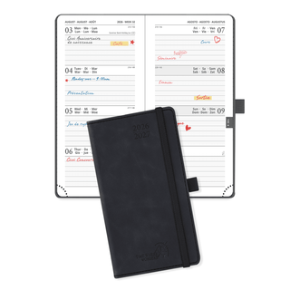 POPRUN 2026-2027 Academic Planner Black