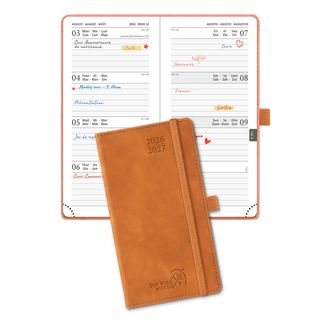 POPRUN 2026-2027 Academic Planner Brown