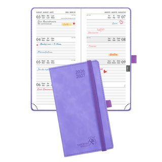POPRUN 2026-2027 Academic Planner Lilac