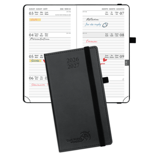 POPRUN 2026-2027 Academic Planner Black