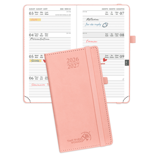 POPRUN 2026-2027 Academic Planner Pink