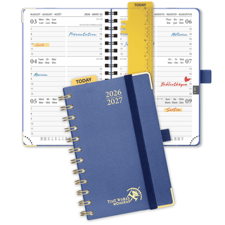 POPRUN 2026-2027 Academic Planner Navy Blue