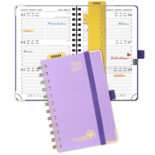 POPRUN 2026-2027 Academic Planner Violet