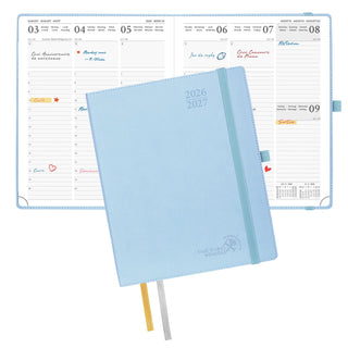 POPRUN 2026-2027 Academic Planner Blue