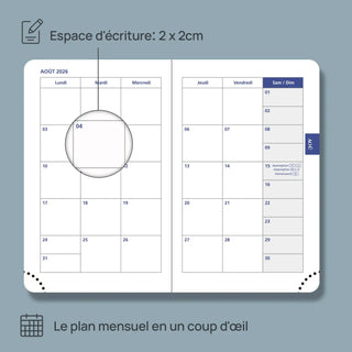 POPRUN 2026 Weekly and Monthly Planner