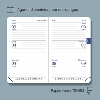 POPRUN 2026 Weekly and Monthly Planner