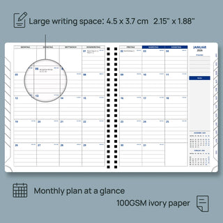 POPRUN 2026 Weekly Planner