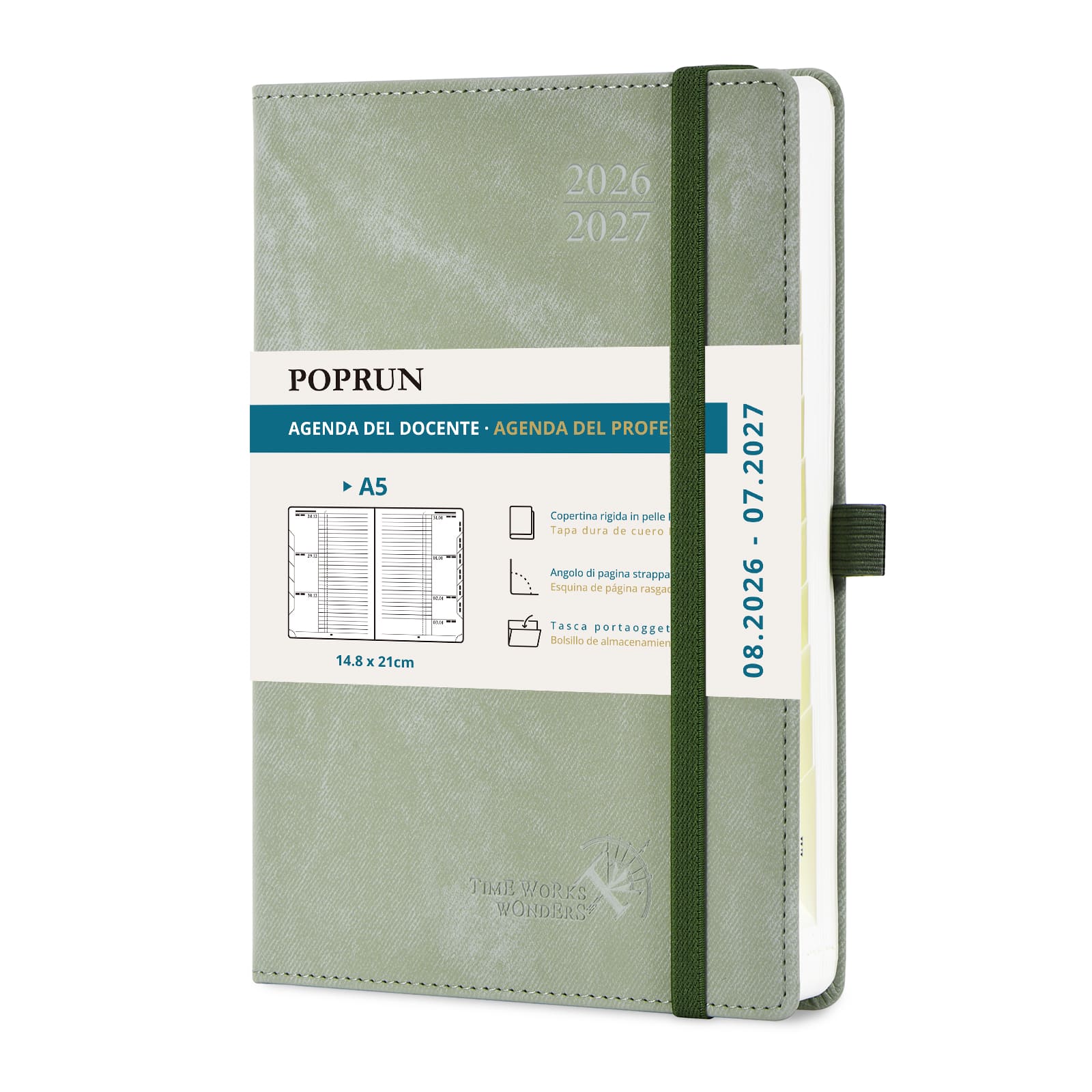 POPRUN Olive Green