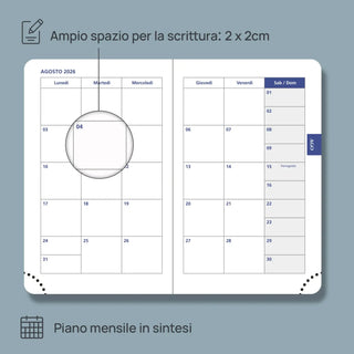 POPRUN 2026 Weekly and Monthly Planner