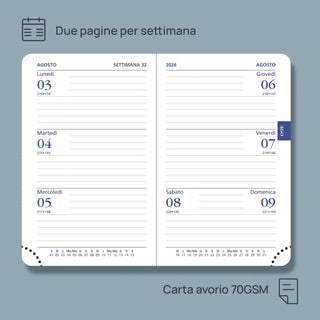 POPRUN 2026 Weekly and Monthly Planner