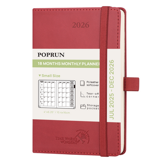 POPRUN Wine Red