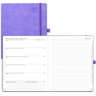 POPRUN 2025-2026 Academic Planner Lillac