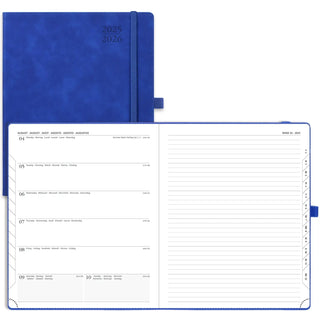 POPRUN 2025-2026 Academic Planner Royal Blue