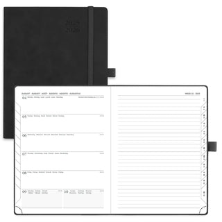 POPRUN 2025-2026 Academic Planner Black