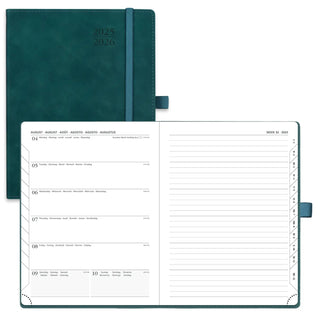 POPRUN 2025-2026 Academic Planner Neo Forrest Green