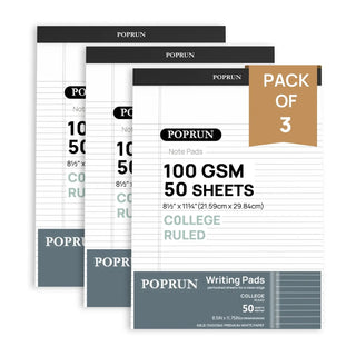 POPRUN College Ruled